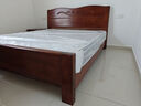 麦娅月实木床 胡桃木实木床中式双人床简约家用主卧婚床实木大床 胡桃木床+1柜 1800*2000mm框架款 实拍图