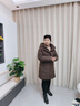 CANDYPRINCE 妈妈羽绒服 老年人羽绒服女 中老年妈妈装50-60岁洋气冬季外套 58款/咖色 【中长款】 3XL / 建议-(体重121-135斤) 实拍图