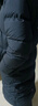 京东京造面包长款羽绒服运动户外秋冬加厚保暖外套男 砾石灰 3XL 实拍图