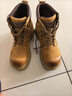 骆驼（CAMEL）【山越】工装靴女新款厚底马丁靴 L25W076018 土黄(反绒皮) 37 实拍图