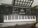 美科（Meirkergr）MK-8690 61键力度感应钢琴键多功能初学教学电子琴乐器 连接话筒耳机U盘手机pad带琴架 实拍图