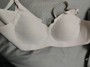 婧麒（JOYNCLEON）哺乳文胸孕妇内衣胸罩上开扣无钢圈孕妇产后喂奶专用美背薄款 肤色【面料升级款 舒适加倍】 L 实拍图