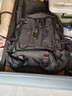 智纳背包男新款超大容量旅行包休闲帆布双肩包出差登山包电脑学生书包 黑色【60L带鞋仓】 双肩包 实拍图
