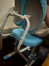 益威（EIEV）儿童学习椅可升降学生椅子儿童写字椅儿童小学生座椅电脑椅可调节 升降脚踏+9cm追背+手摇标准款-蓝 实拍图