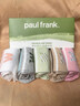 PAUL FRANK100%纯棉秋冬舒适款女士中筒袜10A抗菌防臭女青少年运动袜礼盒装 实拍图