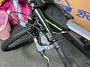 永久自行车成人山地车自行车学生男女铝合金变速公路自行车油碟单车 【钢架/全套密封轴承】摩天灰 27速 26寸【推荐155-185cm】 实拍图