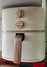 美的（Midea）空气炸锅免翻面易用双旋钮 家用实用大容量5.3L 多功能空气炸锅蒸烤一体 金属内腔  MF-KZE535J5 实拍图