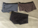 京东京造10A抑菌男式内裤男纯棉平角内裤大码男生四角短裤衩4条L 实拍图