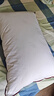 水星家纺枕头枕芯酒店枕头护颈枕头芯家用单个纯棉抗菌可水洗中枕48x74cm 实拍图