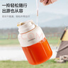 欧美邦榨汁机果蔬原汁机便携小型水果做果汁机多功能榨汁吨吨桶榨汁杯冰沙机奶昔机搅拌杯明星同款 1300ml米白色一杯双盖【可碎冰】 38页刀头 实拍图