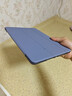 京东京造 iPad 2021保护套iPad 9/8/7代三折支架保护壳2020/2019款10.2平板防摔轻薄软壳休眠皮套 薰衣草灰 实拍图