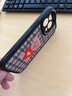 吟悦 适用苹果13/pro/max手机壳 iPhone新款卡通13mini全包镜头防摔网红硅胶皮纹软壳毛衣熊女款 (炫酷黑)红色毛衣熊黑-贈保护膜 苹果13pro 实拍图