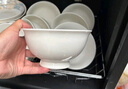 洁雅杰陶瓷面碗个人专用白瓷碗中式6英寸高脚米饭碗 4只装 新骨瓷 实拍图