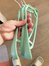 晟旎尚品 衣架无痕晾衣架子20只塑料宽肩加厚防滑晾晒不鼓包大衣挂架撑4色 实拍图