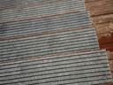 柏能条纹入户地垫门口地毯入户门脚垫进户门口地垫可裁剪120x300cm灰 实拍图