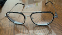 依视路（ESSILOR）男女款商务超轻镜框可配依视路镜片光学近视定制防蓝光平光眼镜 现片2片装 来架加工 镜框+依视路膜岩高清1.60现片 实拍图