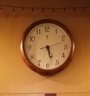 北极星（POLARIS）挂钟 欧式实木客厅时尚创意时钟简约现代挂表挂墙石英钟表38cm 实拍图