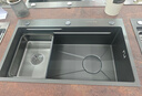 好太太家宝系列厨房水槽小米粒大单槽多功能洗碗洗菜一体盆304不锈钢洗菜池 68*45 【5.0加厚】纳米抗菌 实拍图