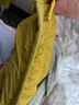鸭鸭（YAYA）佟丽娅同款秋冬轻薄羽绒服女冬装短款鸭绒轻型薄款女士保暖外套K 黄色 2XL (175) 实拍图