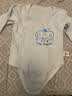 贝瑞加（Babyprints）婴儿连体衣男女宝宝长袖包屁衣四季家居睡衣护肚三角哈衣 蓝象73 实拍图