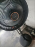 澳柯玛（AUCMA）电风扇交流定频家用风扇大风量落地风扇台地易安装遥控轻音节能对流循环风扇 星空黑 FS-35D909(Y) 实拍图