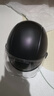 雅迪电动车新国标3C头盔 电瓶车头盔摩托车自行车头盔四季男女通用 3C新国标头盔 黑色（赠送透明短镜片） 实拍图