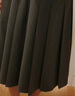 优衣库女装宽褶中裙/半身裙裙子25秋冬新款479916 08 深灰色 L /160/72A 实拍图