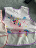 光多拉儿童罩衣婴儿吃饭围兜宝宝防水易清洗无袖罩衣口水兜防溅衣2件装 实拍图