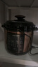 韩派电压力锅5升大容量家用电高压锅双胆高压电饭锅煮饭多功能电饭煲智能预约 【6L陶瓷油】双胆+三格蒸盘 6L 实拍图