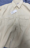 优衣库男装女装灯芯绒工装衬衫长袖衬衣休闲复古25秋冬新款480295 01 乳白色 L 实拍图