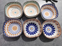 餐将军蘸料碟小吃碟子釉下彩陶瓷日式家用蘸水碟调味碟6个碗套装无托盘 实拍图