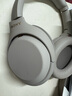 索尼（SONY） WH-1000XM4 头戴式无线耳机 蓝牙降噪耳机 网课游戏适用耳麦礼物送男女友学生 铂金银 实拍图