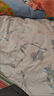 京东京造40支新疆棉抗菌四件套 A类加厚 100%纯棉 细绒棉柔软透气 床上四件套1.8米床 青禾曼白 实拍图