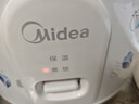 美的（Midea） 微压电饭煲 精铸发热盘大容量简单易控 黑晶内胆家用迷你小电饭锅 1-2-3-5-8人家用商用 4升款 4L 2-6人用 实拍图