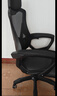 锦汐 电脑椅家用办公椅子靠背人体工学椅学习转椅老板座椅游戏电竞椅 【可后躺】黑框黑网 实拍图