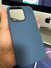 W&P适用苹果14Pro手机壳iPhone14pro保护套全包防摔液态硅胶软壳高级感简约商务男女款午夜蓝wp 实拍图