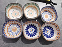 餐将军蘸料碟小吃碟子釉下彩陶瓷日式家用蘸水碟调味碟6个碗套装无托盘 实拍图