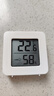 温湿度计婴儿房室内家用车内电子温湿度计迷你便携高精度传感器可壁挂 智能温湿度计*1【白色】 实拍图