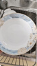 浩雅景德镇陶瓷盘餐盘汤盘菜盘深盘饭盘可微波时光漫步8英寸2个装 实拍图