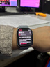 Apple/苹果 Watch Series 10 智能手表GPS款46毫米银色铝金属表壳青云色回环式运动表带MX243CH/B 实拍图