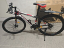金武端自行车成人山地车公路赛车单车骑行变速超轻越野中学生初中青少年 顶配版-辐条轮-黑红色 27.5寸24速 实拍图