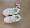 牧童学步鞋男冬季加绒保暖小童机能鞋闪灯软底女宝棉鞋 活力粉/加绒26 实拍图