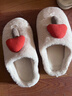 2025棉拖鞋女冬款蘑菇室内家居家用保暖毛绒拖鞋厚底棉鞋棉拖鞋女 蘑菇头棉拖-卡其 36-37 适合35-36 实拍图