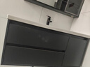 艺昕浴室柜陶瓷一体盆卫生间洗手盆洗脸盆柜组合智能镜套装洗漱洗手台 100CM轻奢灰智能款+全套配件 实拍图