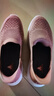 足力健老人鞋一脚蹬中老年休闲鞋玫瑰妈妈鞋25116007J 藕粉色-38 实拍图
