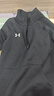安德玛（UNDERARMOUR） Rival男子1/4拉链运动休闲卫衣1386016 黑色001 M 实拍图
