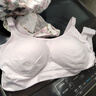 全棉时代哺乳文胸聚拢无痕不下垂孕妇内衣哺乳内衣薄款透气哺乳文胸 【新升级 软支撑】贝壳杏粉 L/C80(也适用于B80,D80) 实拍图