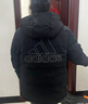 adidas 保暖鸭绒连帽羽绒服男女同款阿迪达斯官方轻运动 黑色   M 实拍图