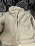优衣库女装双面穿防风摇粒绒拉链连帽外套户外防水冬季新款479697 479697/30浅米色 XL 实拍图