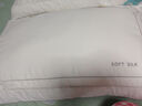 水星家纺蚕丝枕头 A类抑菌护颈椎枕头芯 家用软枕头成人一对装48cm*74cm 实拍图